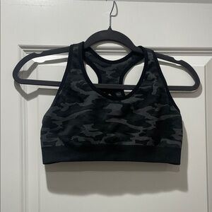SoulCycle Black Camo Sports Bra